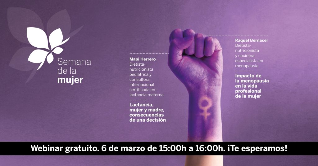 Webinar gratuito Semana de la Mujer