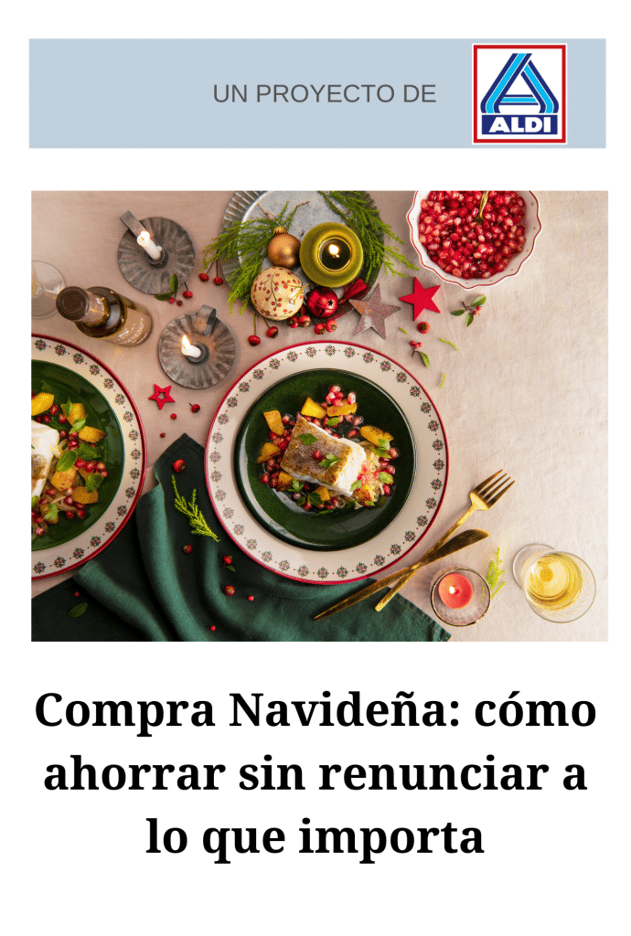 Bacalao a la plancha con ensalada navideña de naranja y granada